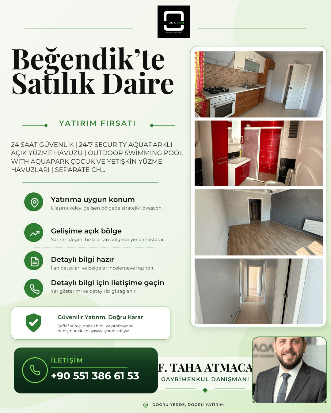 Keşan Beğendik Cumhuriyet Sitesi Satılık 2+1 Daire