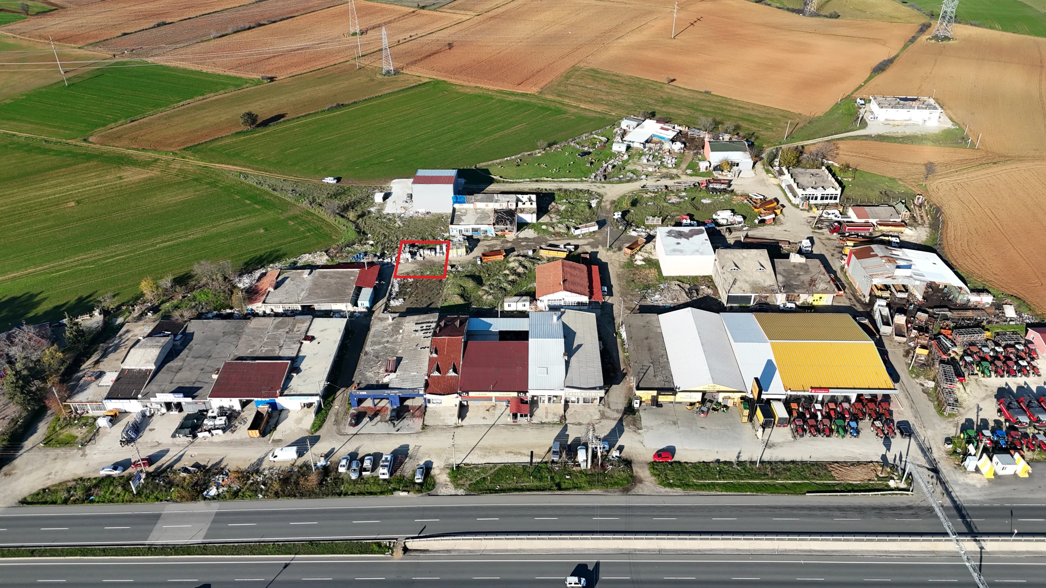 Edirne Keşan Satılık Arsa - Yunanistan Yolu Üzerinde Satılık %100 Ticari İmarlı Arsa