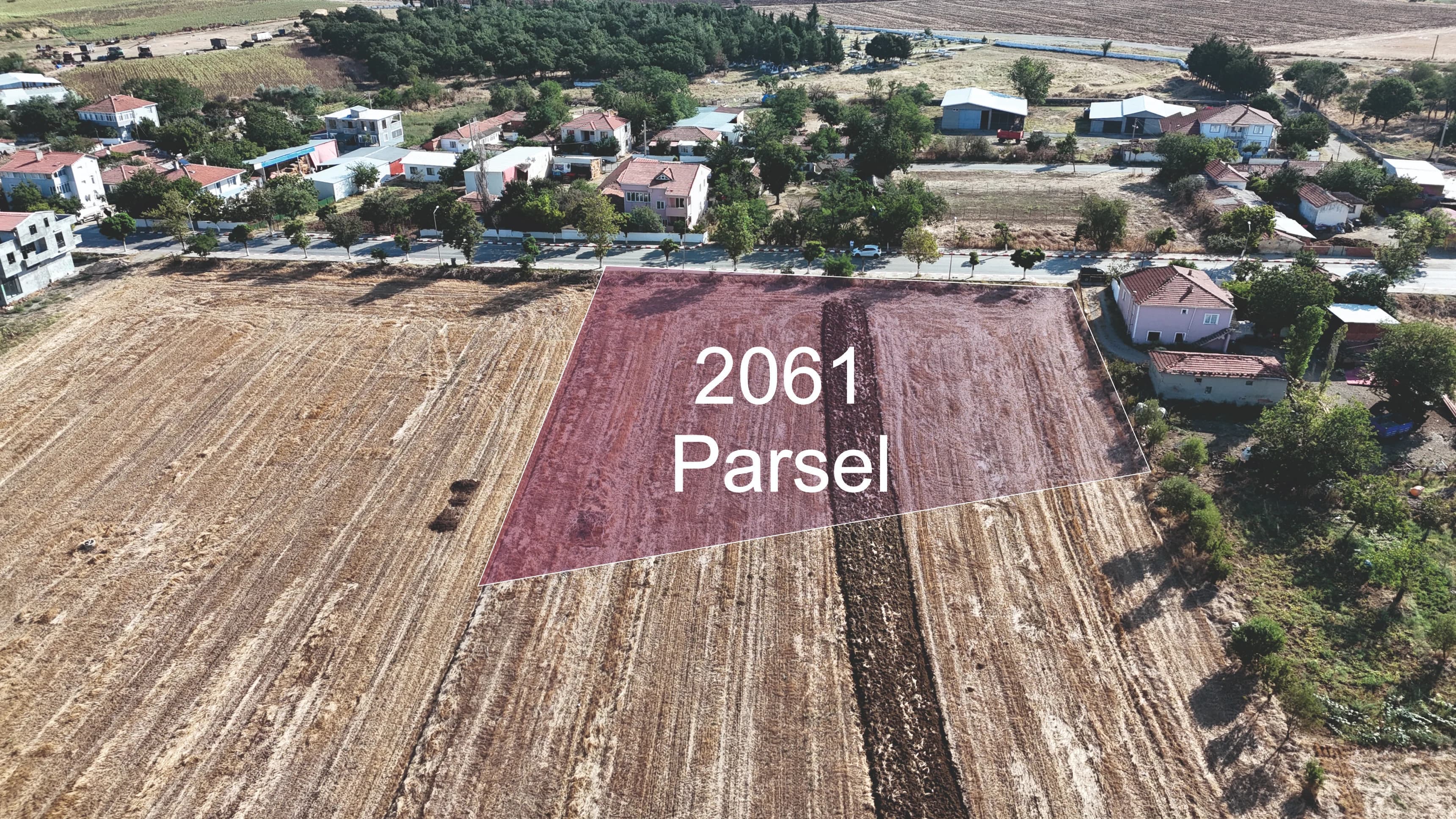 Edirne Keşan Satılık Arsa - Keşan Beğendik’te Satılık 834 m² Ova Manzaralı Arsa
